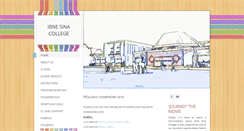 Desktop Screenshot of ibnesinacollege.com